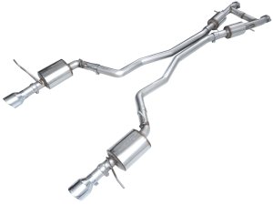 Dodge Durango Performance Exhaust - AWE Tuning - Touring Edition Cat Back - Chrome Silver - `11-`24